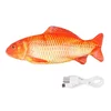 Akumulatorska interaktivna gibljiva riba za mačke USB 26cm 3