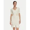 Marciano Guess Pletena obleka G6YK18 Z1012 Kremna Slim Fit