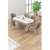 Hanah Home Trpezarijski set, 7 dijelova, bež