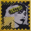 Blondie Punk Logo Mono Našitek za šivanje