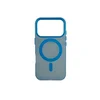 Silikonska futrola Magsafe FLURO COLOR Iphone 17 Pro PLAVA
