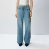 Farmerke wide leg sa niskim strukom