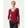 Calvin Klein Jeans Bluza LV047G207G Bordo rdeča Regular Fit