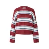 HOLLISTER Pulover kremna/modra/burgund/bela