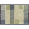 wash+dry PREDPRAŽNIK Lines 60/85 cm potiskano črna, svetlo zelena, bež