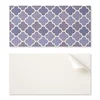 shumee Samolepilne vinilne ploščice za hodnik z geometrijskim vzorcem in motivom 10x40x20 cm