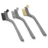 Hendi Krtača za čiščenje rešetke BBQ, jeklo, najlon, medenina SET 3 kosov, dolžina 178 mm - Hendi 525524, (21205692)