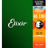ELIXIR 45-130 LIGHT/MEDIUM SS NANOWEB strune za 5-strunsko bas kitaro