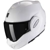 Scorpion Kaciga za motor EXO-TECH EVO SOLID, Bela