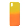 Maska Double summer vibe za iPhone XS Max zuto narandžasta