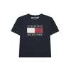 TOMMY HILFIGER Majica Heritage mornarska/rdeča/črna/bela