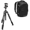 Manfrotto Tripod SET MKBFRLA4BK-BDL Befree adv alu sa adv Backpack