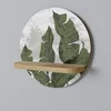 shumee Okrogla polica LEAF ECHO
