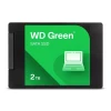 WD GREEN 3D NAND SSD WDS200T5G0A 2TB, SATA III 6Gb/s, 545 MB/s, 2,5
