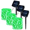 Novogodišnje solarne lampice ZELENE 30 metara