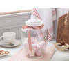 Madame Coco Staklena tegla sa poklopcem Odetta, 2000 ml, Providna