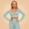 BeastPink Women‘s Sense Crop Top Storm Blue
