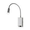 Redo 01-1195 - LED fleksibilna lampica HELLO LED/3W/230V hrom