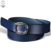 Princ Leather Ženski kaiš 228, Kožni, Teget
