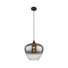 Globo 15548H2 - Luster na sajli MAXY 1xE27/60W/230V crna