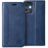 Infostyle OCASE preklopna torbica za iPhone 12 Mini, temno modra