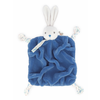 Plišasti zajček ninica Plume Doudou Rabbit Ocean Blue Kaloo moder 20 cm v darilni embalaži za dojenčke od 0 mes