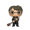 Bobble Figure Harry Potter POP! - Harry Potter with Firebolt & Feather Exclusive