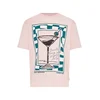 Funky Buddha Majica smaragd/rosé/črna/bela