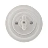 Bohemia-Design - Porcelanasto retro vrtilno stikalo z okvirčkom št. 7, belo