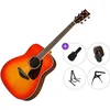 Yamaha FG830 Premium SET Autumn Burst Akustična kitara