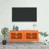 TV ormarić narančasti 105 x 35 x 50 cm čelični