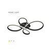 HOME LIGHT Solea 163 CCT LED plafonjera crna