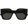 Gucci GG1300S 001 ONE SIZE (55) Črna/Siva