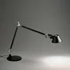 TOLOMEO MINI STOLNA LAMPA E-27/100W CRNA KOMPLET SA POSTOLJEM A005940+A008610