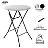 ePRO sklopivi baštenski barski sto O80 110cm, metal-plastika