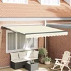 Okvir tende Krema 350 x 250 cm Poliester s PU premazom