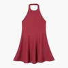 Cropp - Glatka mini haljina - bordo