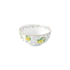 Bowl, porcelain, 12 cm, Fleurs et Citrons - Nuova R2S
