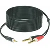Klotz Y-Kabel Ministereoklinke - 2x Monoklinke 2m