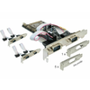Kartica PCI Express Serijska 6xRS232 Delock + Low profile (89347)