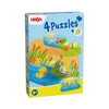 Haba Puzzle za najmlajše Živalski mladiči 4 kosi