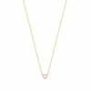 Esprit Elegantna pozlačena ogrlica s cirkoni ESNL01561242 srebro 925/1000