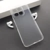 Maska Skin Silikon with pluggy za Honor X6c transparent