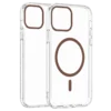 Transparent Color Ring MagSafe maska za iPhone 13 Pro – Zlatna
