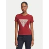 Guess Majica W6BI61 K7948 Bordo rdeča Regular Fit