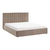 Postelja Berwyn 3198 (Taupe) Zakonske, Temno siva, 160x200, Blago, Posteljno dnoPosteljno dno, 178x215x103cm