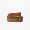 Pas PLEASURES Studded Belt Brown L/XL