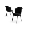 HANAH HOME Set stolica (6 delova) Risa Black
