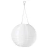 SOLVINDEN LED solarna visilica, napolju/kugla bela, 30 cm