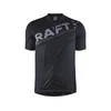Craft Moška kolesarska majica s kratkimi rokavi core endur logo jersey black